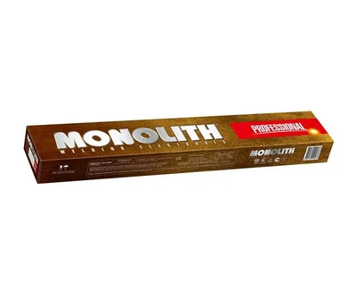 Електроди зварювальні PlasmaTec Monolith Professional (350 мм, 3 мм, 1 кг) з рутиловим товстим покриттям (20056)