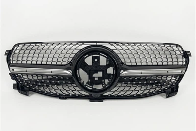 Решетка радиатора Diamond Black для Mercedes GLE W167 2018-2023 (Base)