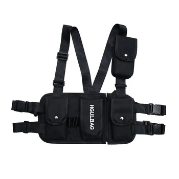 Нагрудная сумка HGUL+BAG 6410 черная