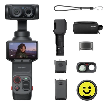 Экшн-камера Insta360 Luna Ultra Creator Bundle Cosmic Black (CINSABTA-LUNA03)