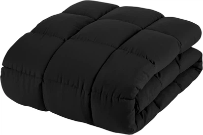 Ковдра Kedica обтяжена сенсорна чорна 7 кг 150 х 200 см (5905399051587)