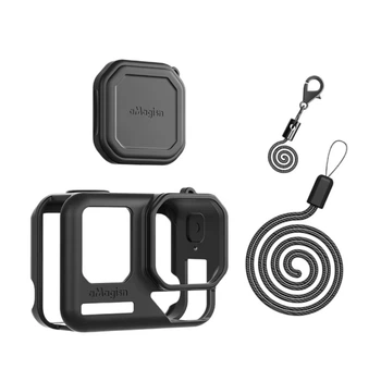 Силиконовый чехол aMagisn AC24-A для Insta360 Ace Pro 2 с колпачком и ремешком (A65AF221EF78)