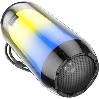 Портативна колонка BOROFONE BR25 Crazy sound colorful luminous BT speaker Black