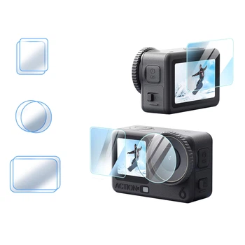 Защитное стекло aMagisn AA36-B 9H для экрана и линзы DJI Action 6 (8D925A664D12)