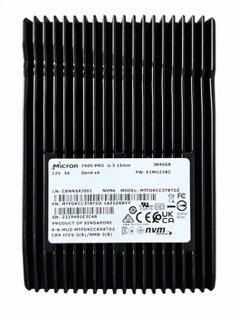Накопитель SSD Micron 3.84TB 7400 PRO NVMe U.3 2.5" (MTFDKCC3T8TDZ) - Б/У
