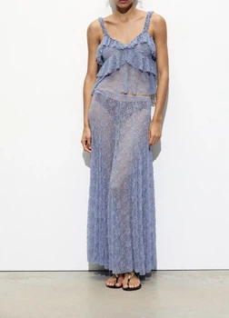 Спідниця Zara 17718 L Блакитний (1058)