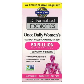 Пробіотики для жінок 50 млрд КУО Garden of Life (Probiotics Once Daily Women's) 30 рослинних капсул (GOL-11832)