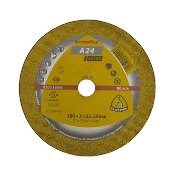 Отрезной диск Klingspor Kronenflex A 24 Extra (180х2х22.23 мм) прямой круг по металлу (20969)