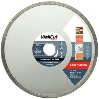 Алмазный диск WellCut Promo (180х22.23 мм) круг отрезной по камню (21738)