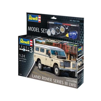 Сборная модель Revell набор автомобиль Land Rover Series III LWB , уровень 3, 1:24 (RVL-67056) Revell RVL-67056 1067156