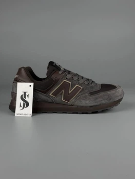 Мужские кроссовки New Balance 574 Brown 45 (29см)