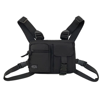 Нагрудная сумка 5008 TOYU BAG черная