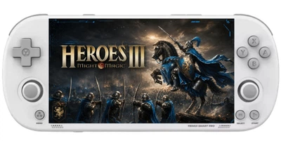 Портативная игровая консоль TSP PRO Portable (PSP, Palystation 1, Dendy, Sega, портовані ігри) 128 gb White CrossMix OS