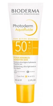 Солнцезащитный аквафлюид для лица Bioderma Photoderm Aquafluide Sun Active Defense SPF50+ 40 мл