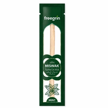 Палочка мисвак с ароматом мяты для отбеливания зубов Miswak Mint Freegrin