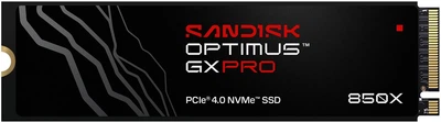 SSD диск SANDISK Optimus GX PRO 850X 2TB M.2 2280 NVMe PCIe 4.0 x4 3D NAND TLC (SDSP81200TAN-000E0)