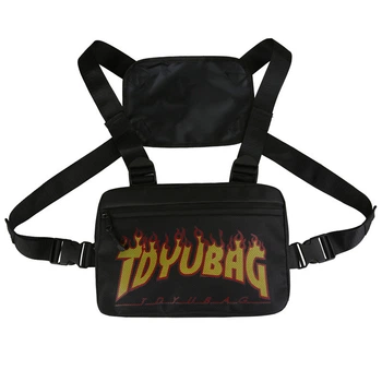 Нагрудная сумка 3025 TOYU BAG черная
