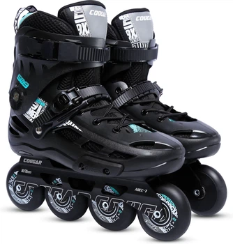 Ролики слаломні міські Xride Flex Розмір 40 з алюмінієвою рамою та колесами 78-80-80-78 мм (5905399052324)