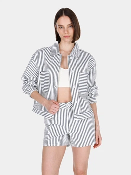 Джинсовая куртка женская Colin's CL1074963DN03917 S-M Stripe Wash (8684112754345)
