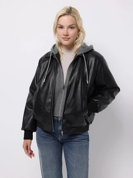 Куртка из искусственной кожи женская Colin's CL1076417BLK S Black (8684112818849)