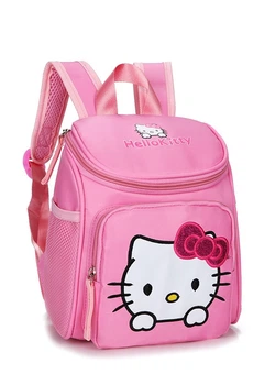 Рюкзак маленький детский на 3-4 года девочке Hello Kitty розовый