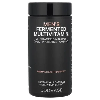 Ферментовані мультивітаміни для чоловіків Codeage (Men's Fermented Multivitamin) 120 рослинних капсул (AGE-00851)