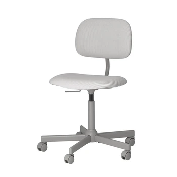 Обертовий стілець, білий/сірий IKEA BLECKBERGET 805.732.69
