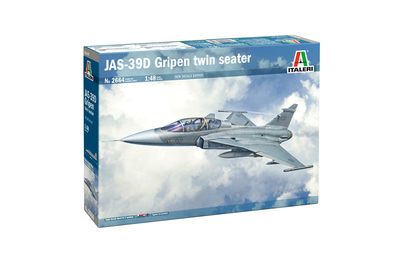 Сборная модель многоцелевого истребителя JAS-39 D GRIPEN 1:48 пластик MC-8790