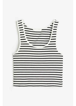 Майка H&M M Белый 1170059_полос