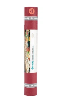 Коврик для йоги КАЙЛАШ BODHI KAILASH Premium 183 x 60 cm, 3 mm Бордовый