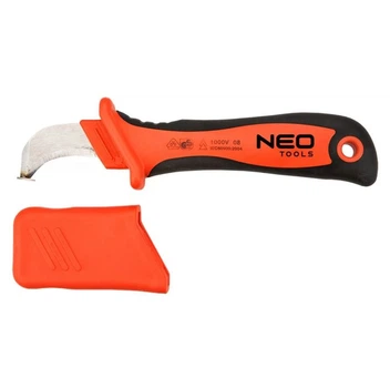Нож монтажный NEO Tools (190 мм) для работы под напряжением до 1000 В (25217)