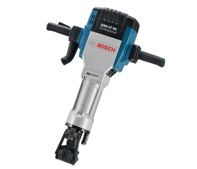 Электрический отбойный молоток Bosch GSH 27 VC Professional (2 кВт, 62 Дж) для строительных и демонтажных работ (26436)