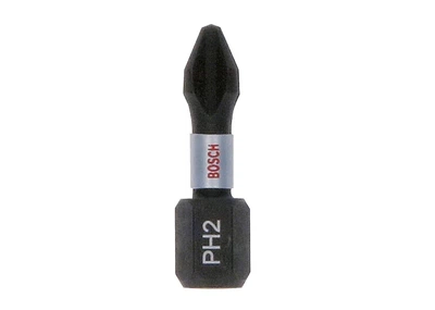 Ударная Бита Bosch Impact Control PH2 (25 мм, 1/4") крестообразная (21606)
