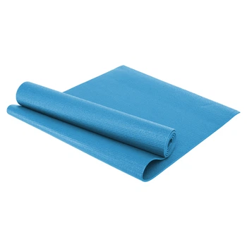Коврик для фитнеса и спорта PVC 6мм SP-Sport FI-8724 размер 173x61x0,6см Голубой