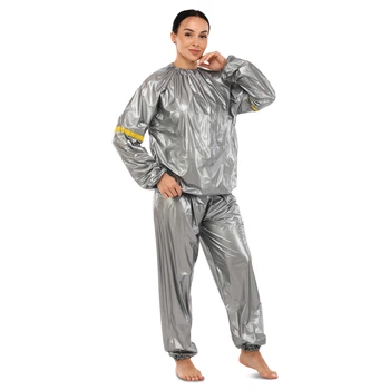 Костюм-сауна для похудения SAUNA SUIT SIBOTE ST-2122 (PVC, р-р 3XL, серый)