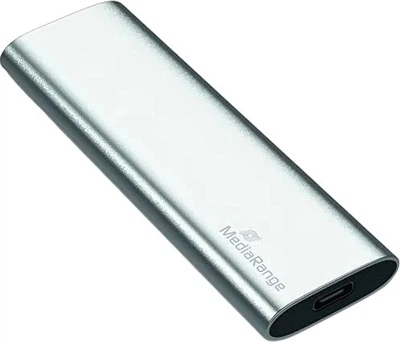 SSD диск MediaRange MR1103 960GB USB 3.2 Gen 2 Type-C Silver (4260664870548)