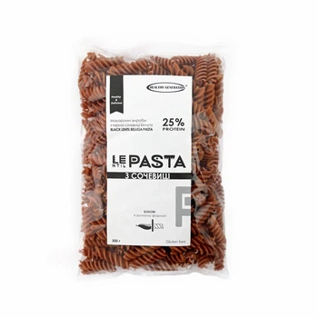 Макароны из черной чечевицы HEALTHY GENERATION 300 г BLACK LENTIL BELUGA PASTA