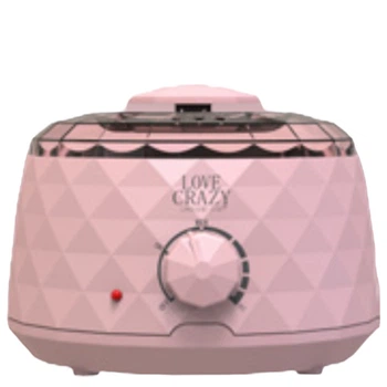 Розовый баночный воскоплав Pro Wax 258 (100W 450 мл) для депиляции