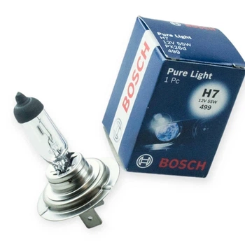 Автолампа H7 12V 55 W BOSCH Pure Light картон