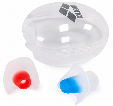 Беруши для плавания Arena Ergo Earplug, силиконовые многоразовые беруши для бассейна, эргономичные водонепроницаемые 2 шт (95223-0