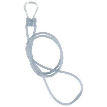 Зажим для носа Arena STRAP NOSE CLIP PRO, силиконовый зажим для плавания со шнурком, в футляре Серый (95212-018)