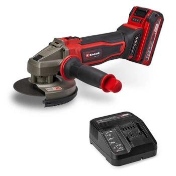 Шлифовальная машина Einhell PXC, TE-AG 18/125-2 Li, 18V, 4Ah, 125мм, 8500об/мин, ЗУ, 2.32кг (4431190) EINHELL 4431190 1060870