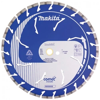 Круг отрезной Makita алмазный COMET по бетону сегментный 230х22,23 мм, сухой рез (B-12784) Makita B-12784 1050908