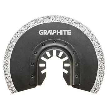 Насадка Graphite полукруг к многофункциональному инструменту HM - по керамике (56H004) GRAPHITE 56H004 984164