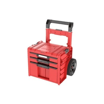 Ящик для инструментов QBRICK SYSTEM PRO Cart Plus Drawer 3 Red, на колесах, 20", 520440660, SKRWQCP2PD3CZEPG001 (SKRWQCP2PD3CZEPG001) QBRICK SYSTEM SKRWQCP2PD3CZEPG001 1057370
