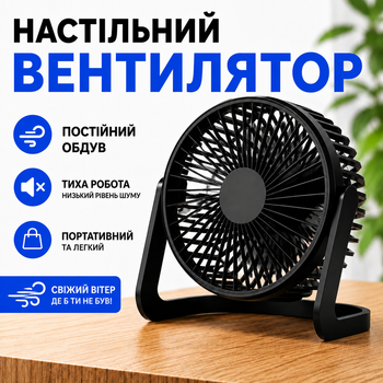 Портативный настольный поворотный USB вентилятор с регулировкой наклона 360 офисный мини вентилятор для роботого стола офиса