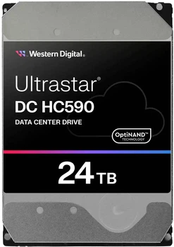 Жесткий диск Western Digital Ultrastar DC HC590 WUH722624AL5204 24ТБ Черный (0F59373)