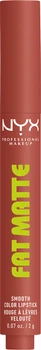Pomadka do ust NYX Professional Makeup Fat Matte Smooth Color 04 Rose Robe 2 g (800897279141)