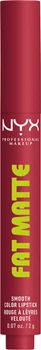 Pomadka do ust NYX Professional Makeup Fat Matte Smooth Color 16 Plushin' Plum 2 g (800897279523)