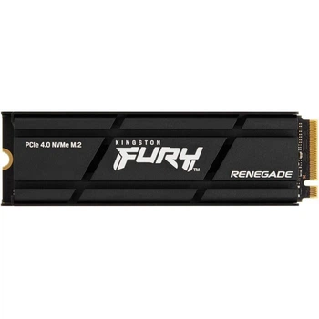 Накопитель SSD 2TB Kingston Fury Renegade with Heatsink M.2 PCIe 4.0 x4 NVMe 3D TLC (SFYRDK/2000G)